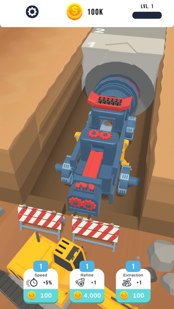 隧道挖掘机截图