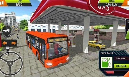 模拟公交大巴车截图
