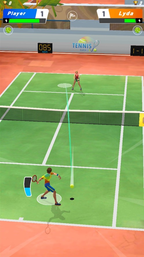 网球碰撞3D截图