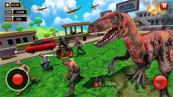恐龙游戏城横冲直撞