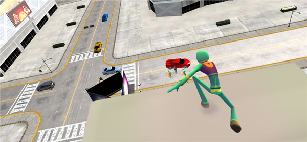 飞行超级英雄犯罪城3D截图