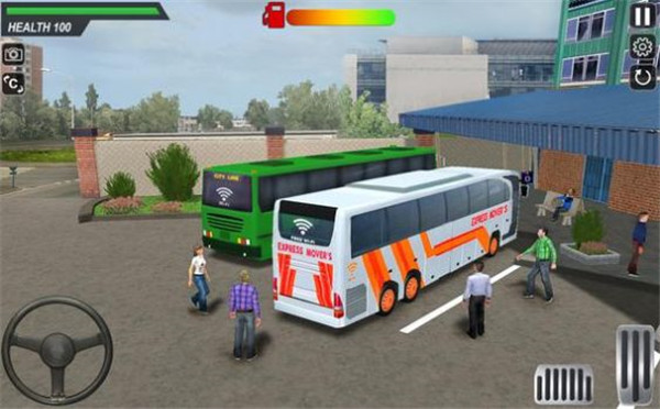 长途大巴驾驶城市模拟3D截图
