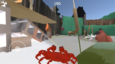 模拟螃蟹截图