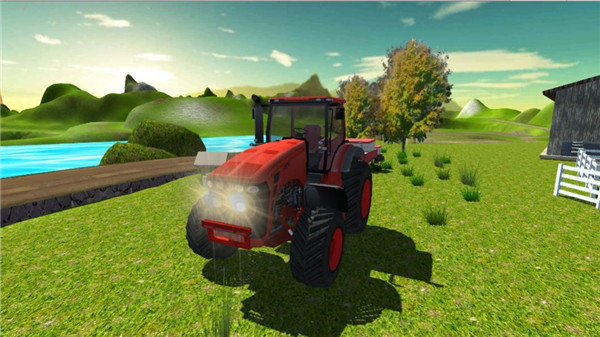 拖拉机小车农场模拟截图