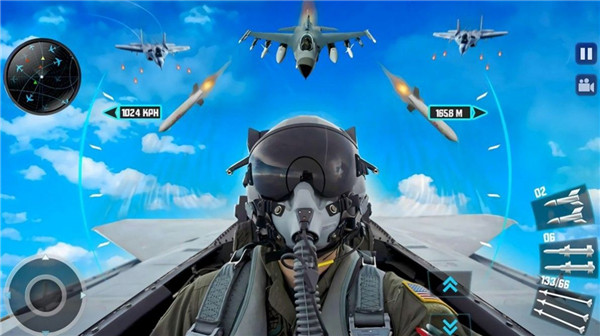 战斗机飞行模拟截图