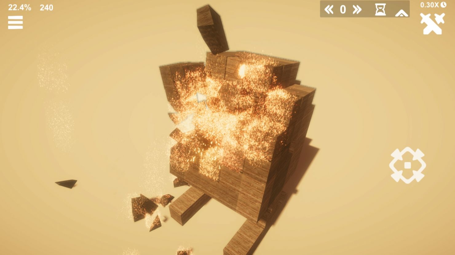 沙漠破坏沙盒模拟截图