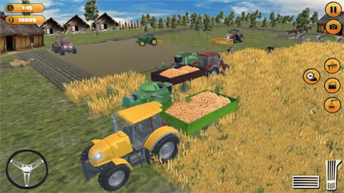 拖拉机司机农场模拟器截图