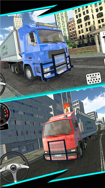 卡车货运真实模拟截图