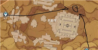 原神3.3沙中孤城副本位置一览